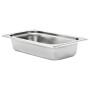 Gastronorm trays 8 units GN 1/3 65 mm stainless steel by , Buckets for steam tables - Ref: Foro24-50894, Price: 63,07 €, Disc...