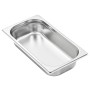 Gastronorm trays 8 units GN 1/3 65 mm stainless steel by , Buckets for steam tables - Ref: Foro24-50894, Price: 63,07 €, Disc...