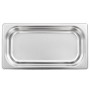 Gastronorm trays 8 units GN 1/3 65 mm stainless steel by , Buckets for steam tables - Ref: Foro24-50894, Price: 63,07 €, Disc...