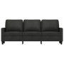 Sofá de 3 plazas de tela negro 180 cm de , Sofás - Ref: Foro24-359175, Precio: 298,72 €, Descuento: %