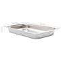 Gastronorm trays 4 units GN 1/1 65 mm stainless steel by , Buckets for steam tables - Ref: Foro24-50880, Price: 58,73 €, Disc...