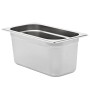 Gastronorm trays 4 units GN 1/3 150 mm stainless steel by , Buckets for steam tables - Ref: Foro24-50896, Price: 51,13 €, Dis...