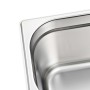 Gastronorm trays 4 units GN 1/3 150 mm stainless steel by , Buckets for steam tables - Ref: Foro24-50896, Price: 51,13 €, Dis...