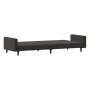 Dark gray velvet 2-seater sofa bed by vidaXL, Sofas - Ref: Foro24-337311, Price: 221,99 €, Discount: %