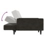 Dark gray velvet 2-seater sofa bed by vidaXL, Sofas - Ref: Foro24-337311, Price: 221,99 €, Discount: %