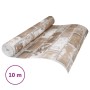 3D Vliestapete mit braunem Ziegeldruck 10x0,53 m von , Bemaltes Papier - Ref: Foro24-353405, Preis: 18,99 €, Rabatt: %