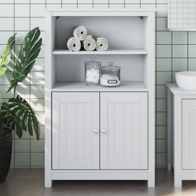 BERG solid white pine wood bathroom cabinet 69.5x34x110 cm by , Bathroom furniture - Ref: Foro24-358546, Price: 157,26 €, Dis...