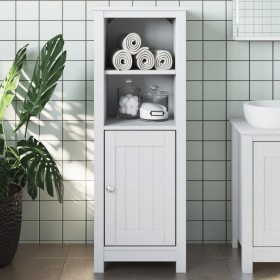 BERG solid white pine wood bathroom cabinet 40x34x110 cm by , Bathroom furniture - Ref: Foro24-358544, Price: 138,40 €, Disco...