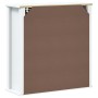 Mueble de pared baño BERG madera maciza blanco 69,5x27x71,5 cm de , Muebles de baño - Ref: Foro24-358550, Precio: 131,26 €, D...