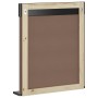 Bathroom mirror with shelf BERG solid wood black 60x12x70cm by , Mirrors - Ref: Foro24-358559, Price: 46,99 €, Discount: %