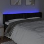 Black velvet headboard with LED 183x16x78/88 cm by , Headboards and footboards - Ref: Foro24-3123158, Price: 82,99 €, Discoun...