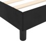 Estructura de cama con cabecero de terciopelo negro 90x200 cm de , Camas y somieres - Ref: Foro24-3125674, Precio: 146,43 €, ...