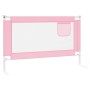 Barandilla de seguridad cama de niño rosa tela 120x25 cm de , Barandillas de seguridad - Ref: Foro24-10200, Precio: 39,20 €, ...