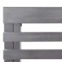 Garden corner bench solid gray acacia wood 140 cm by , garden benches - Ref: Foro24-312423, Price: 244,71 €, Discount: %