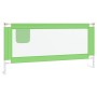 Safety rail for child's bed green fabric 190x25 cm by , Safety railings - Ref: Foro24-10196, Price: 54,40 €, Discount: %