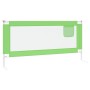 Barandilla de seguridad cama de niño verde tela 190x25 cm de , Barandillas de seguridad - Ref: Foro24-10196, Precio: 54,40 €,...