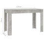 Mesa de comedor de madera de ingeniería gris 120x60x76 cm de , Mesas de cocina y de comedor - Ref: Foro24-800436, Precio: 76,...