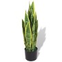 Künstliche Sansevieria-Pflanze mit Topf 65 cm grün von vidaXL, Künstliche Flora - Ref: Foro24-244428, Preis: 49,54 €, Rabatt: %