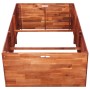 Arriate de madera de acacia 150x100x50 cm de , Maceteros y jardineras - Ref: Foro24-44024, Precio: 121,82 €, Descuento: %