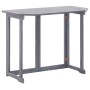 Garden bistro furniture 4 pieces solid gray acacia wood by , Garden sets - Ref: Foro24-3057867, Price: 450,81 €, Discount: %