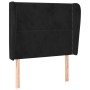 Headboard with black velvet ears 93x23x118/128 cm by , Headboards and footboards - Ref: Foro24-3117854, Price: 79,99 €, Disco...