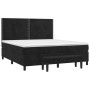 Box spring bed with black velvet mattress 180x200 cm by , Beds and slatted bases - Ref: Foro24-3137799, Price: 664,96 €, Disc...