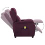 Purple fabric electric massage chair by , Electric massage chairs - Ref: Foro24-3073633, Price: 185,81 €, Discount: %