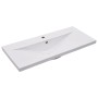 Lavabo encastrado de cerámica blanco 91x39,5x18,5 cm de , Lavabos - Ref: Foro24-145063, Precio: 198,29 €, Descuento: %