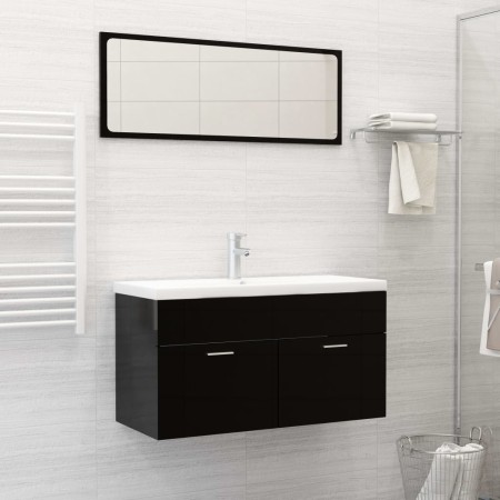 Lavabo empotrado con grifo cerámica blanco 91x39x18 cm de , Lavabos - Ref: Foro24-148626, Precio: 272,94 €, Descuento: %