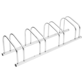 Bicycle rack for 4 bicycles, galvanized steel. by , Bases and supports for storing bicycles - Ref: Foro24-154419, Price: 30,8...