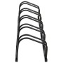 Bike rack for 5 bicycles, black steel by , Bases and supports for storing bicycles - Ref: Foro24-154425, Price: 53,62 €, Disc...