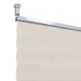 Pleated Window Blind 70x100cm Cream by , Blinds and blinds - Ref: Foro24-240629, Price: 17,69 €, Discount: %