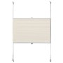 Pleated Window Blind 80X125cm Cream by , Blinds and blinds - Ref: Foro24-240634, Price: 23,60 €, Discount: %