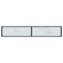 Mesa consola vidrio templado mármol blanco 200x35x75,5 cm de , Mesas auxiliares - Ref: Foro24-331688, Precio: 77,99 €, Descue...