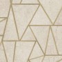 DUTCH WALLCOVERINGS Papel pintado triángulos beige y dorado de , Papel pintado - Ref: Foro24-426229, Precio: 19,13 €, Descuen...