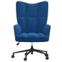 Blue Velvet Relaxation Chair by , Armchairs - Ref: Foro24-328182, Price: 129,92 €, Discount: %