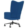 Blue Velvet Relaxation Chair by , Armchairs - Ref: Foro24-328182, Price: 129,92 €, Discount: %