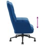 Blue Velvet Relaxation Chair by , Armchairs - Ref: Foro24-328182, Price: 129,92 €, Discount: %