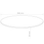 Runde MDF-Tischplatte 900x18 mm von , Tischplatten - Ref: Foro24-143412, Preis: 76,29 €, Rabatt: %