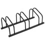 Bicycle rack for 3 bicycles black steel by , Bases and supports for storing bicycles - Ref: Foro24-154423, Price: 38,94 €, Di...