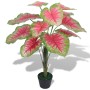 Planta caladium artificial con macetero 85 cm verde de vidaXL, Flora artificial - Ref: Foro24-244436, Precio: 41,24 €, Descue...