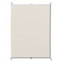 Pleated Window Blind 110X100cm Cream by , Blinds and blinds - Ref: Foro24-240645, Price: 23,91 €, Discount: %