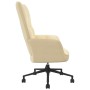 Cream White Velvet Relaxation Chair by , Armchairs - Ref: Foro24-328181, Price: 121,99 €, Discount: %