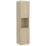 Sonoma Oak Engineered Wood Bathroom Furniture Set by , Bathroom furniture - Ref: Foro24-3071246, Price: 407,99 €, Discount: %