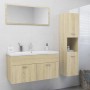 Badezimmermöbel-Set aus Sonoma-Eichenholzwerkstoff von , Badezimmermöbel - Ref: Foro24-3071426, Preis: 422,74 €, Rabatt: %