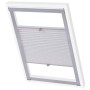 White pleated blind MK04 by , Blinds and blinds - Ref: Foro24-133528, Price: 36,83 €, Discount: %