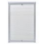 White pleated blind MK04 by , Blinds and blinds - Ref: Foro24-133528, Price: 36,83 €, Discount: %