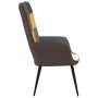 Silla de relajación de tela patchwork de , Sillones - Ref: Foro24-328185, Precio: 99,99 €, Descuento: %