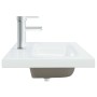 Lavabo empotrado con grifo cerámica blanco 101x39x18 cm de , Lavabos - Ref: Foro24-148627, Precio: 287,19 €, Descuento: %