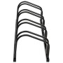 Bicycle rack for 4 black steel bicycles by , Bases and supports for storing bicycles - Ref: Foro24-154424, Price: 40,92 €, Di...